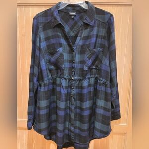 Torrid Emma Babydoll Tunic 2X